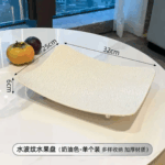 ⁦طبق عصري لتقديم الفواكه والمكسرات اكريليك  - modern fruit snacks dish⁩ - الصورة ⁦6⁩